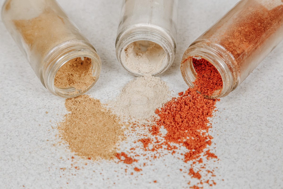 An image of some spices and powders
